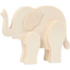 Hout Beeldjes Creativ Company Houten Figuur Dier Olifant