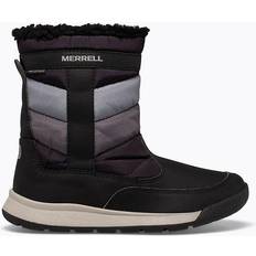 Big Kid's Alpine Puffer Waterproof Boot - Black/Grey