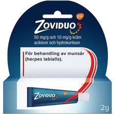 Zoviduo 50mg/10mg 2g Kräm