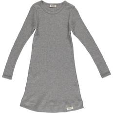 18-24M - Mädchen Nachthemden MarMar Copenhagen Night Dress Sleepwear - Grey Melange (100-100-19-0602)