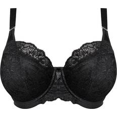 Brianna Padded Half Cup Bra - Black