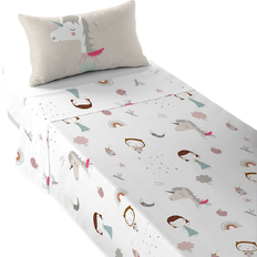 120.0 cm Bäddset Barnrum Haciendo El Indio Pink Unicorn Bed Set 120x180cm