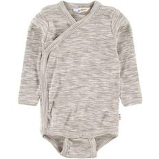 Slå om body joha Joha Wrap Body LS - Melange Grey (64604-30-15787)