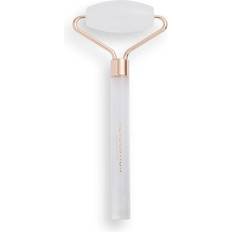 PETA Gua Sha & Facial Massage Rollers Revolution Beauty Clear Quartz Facial Roller