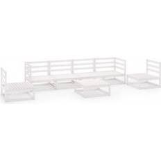 6 Loungeset Utemöbler vidaXL 3075405 Loungeset, 1 Bord inkl. 6 Soffor