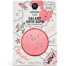 Apaisant Boules de bain Nailmatic Kids Galaxy Bath Bomb Red Planet 160g