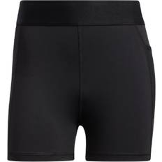 Womens short gym tights adidas Women's Techfit Period-Proof 3" Short Tights - Black