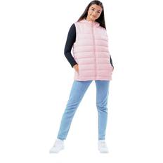 Hype Girl's Gilet with Detachable Hood - Pink (TWBT-057)