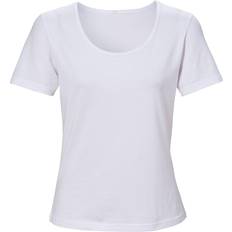 Trofé Dam Överdelar Trofé Bamboo T-shirt - White