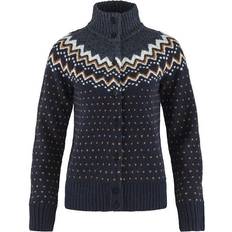 Fjällräven Vesten Fjällräven Övik Knit Cardigan - Blauw