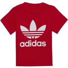 18-24M Camisetas Adidas Infant Trefoil T-shirt - Vivid Red/White (HE2189)