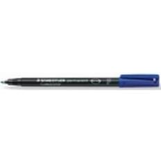 Staedtler Rotuladores Staedtler Lumocolor Permanent Pen F 318 Blue 0.6mm