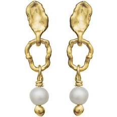 Maanesten seraphine earrings Maanesten Seraphine Earrings - Gold/Pearls