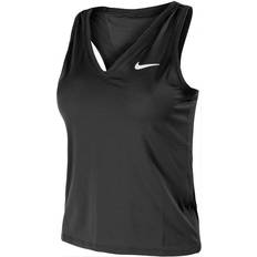 Stretch Linnen NIKE Court Victory Tank Top Women - Black/White