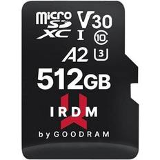 512 GB Schede di Memoria & Chiavette USB GOODRAM IRDM M2AA microSDXC Class 10 UHS-I U3 V30 A2 512GB