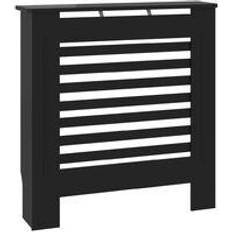 Black Radiator Covers vidaXL 325564