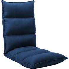 Rayé Coussins de chaise vidaXL 325239 Coussin de chaise Bleu (135x50cm)