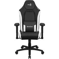 19 kg Sillas de juego AeroCool Crown XL Gaming Chair - Black/White