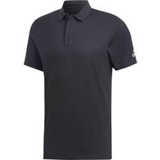 adidas Must Haves Plain Polo Shirt - Black