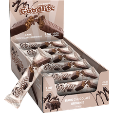 Goodlife Low Sugar Dark Chocolate Brownie 50g 15 st