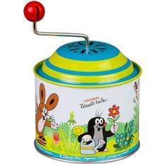 Günstig Spieluhren Bolz Lena 52768 x turnbox The Little Mole, Music Approx. 10.5 x 7.5 cm, tin Swivel Melody The Spring, Metal Box, Rotating Horn, for Children from 18 Months, Organ with Motif, Colourful