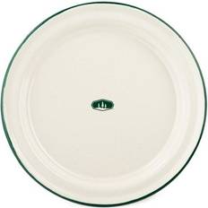 Steel Dishes GSI Outdoors Deluxe Enamalware Dinner Plate 26cm