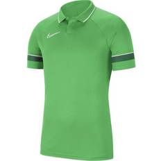 Nike Academy 21 Polo Shirt Women - Light Green Spark/White/Pine Green/White