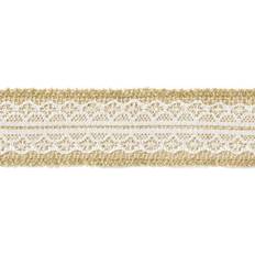 Jute bånd PartyDeco Decor Jute Tape with Lace