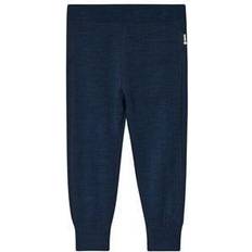 Girls Fleece Pants Children's Clothing Reima Kid's Misam Wool Pants - Navy (526357-6980)