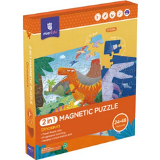 Dinosaur puslespil 2 in 1 Magnetic Puzzle Dinosaurs