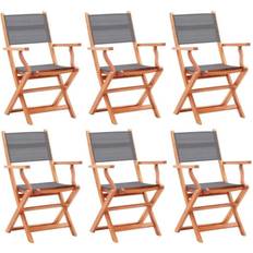 vidaXL 3086964 6-pack Gartenessstuhl