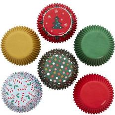 Green Muffin Cases Wilton Christmas Muffin Case 5 cm