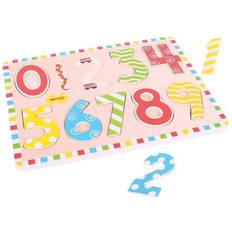 Bigjigs Learn Numbers 1 to 9 10 Pieces