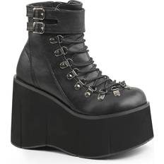 Demonia Kera-21 - Black Vegan Leather