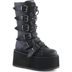 Damned-225 - Black Vegan Leather