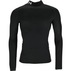 Hombre - Negro Camisetas Térmicas Under Armour ColdGear Compression Mock - Black