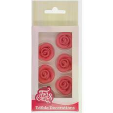 Oui Comestibles Funcakes Roses Pink Decoration Marzipan