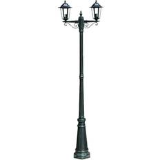 Vidrio Iluminaciones de Poste vidaXL Garden Farola 215cm