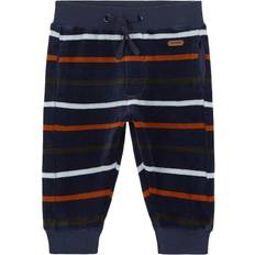 Babyer - Velourbukser Børnetøj Minymo Baby Sweatpants - Dark Navy