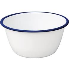 Rostfritt stål - Säker för ugnar Servering Olympia Enamel Skål 15.5cm 6st