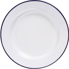 Olympia Enamel Flat tallrik 24.5cm 6st