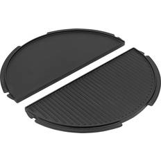 Accessori per BBQ Big Green Egg Half Cast Iron Plancha - Large