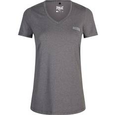 Yoga T-shirts Everlast V-Neck Mesh T-shirt Women - Grey