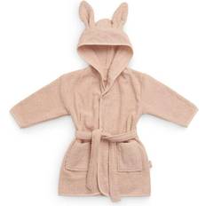 Morgonrock rosa barn Barnkläder Jollein Bathrobe - Pale Pink (060-808-00090)