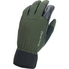 Elastane/Lycra/Spandex - Skiing Gloves Sealskinz All Weather Hunting Gloves Men - Olive Green/Black