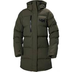 Polyamide - Vrouw Jassen Helly Hansen Adore Puffy Parka - Olijfgroen/Zwart