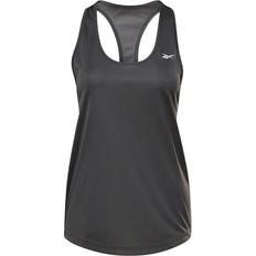 Reebok Mesh Back Tank Top - Night Black