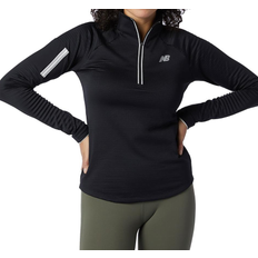 Reflectors Jumpers New Balance Heat Grid Half Zip Top Women - Black