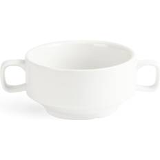 Avec Poignée Bols à soupe Olympia Whiteware Bol à soupe 11.5cm 6pcs 0.4L