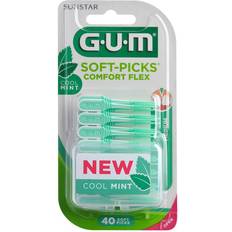 GUM Mellemrumsbørster GUM Soft-Picks Comfort Flex Mint Medium 40-pack